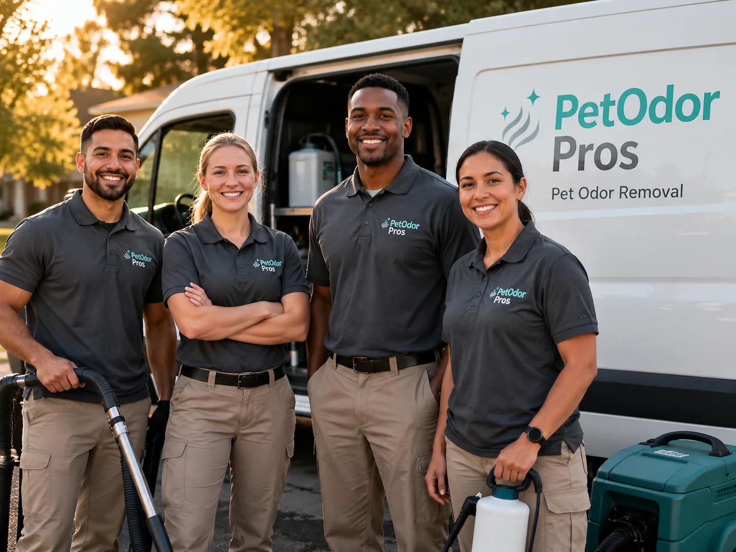 Pet Odor Removal team serving Drasco, AR